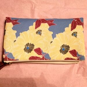Rachel Pally Canvas Floral Folding Clutch